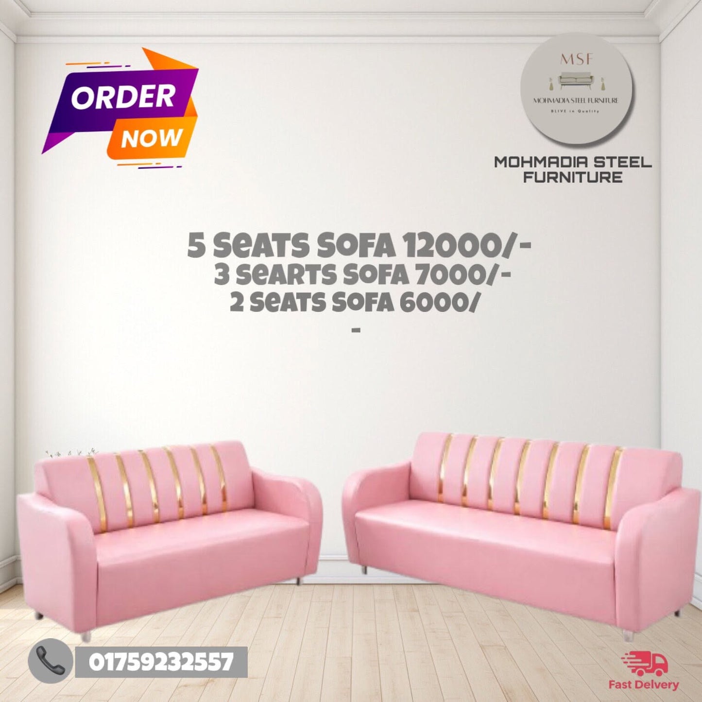 Sofa 2 set