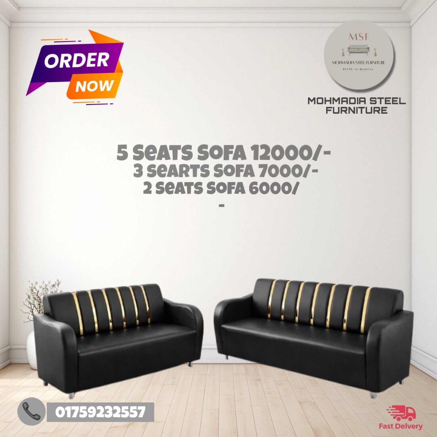 Sofa 2 set