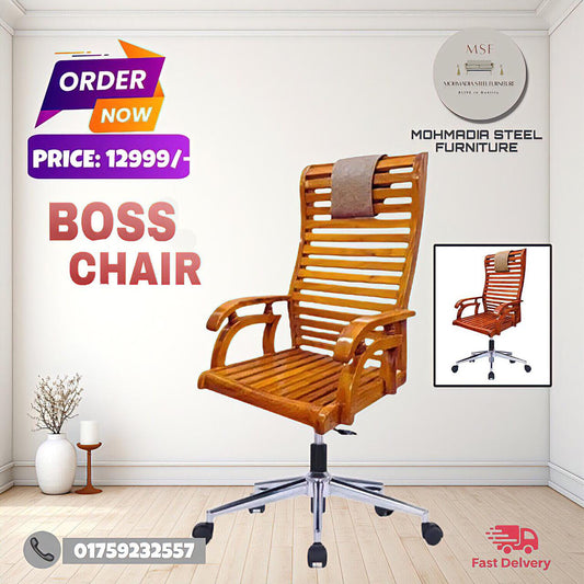 Wooden Boss Chair